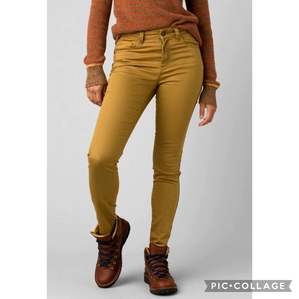 Prana Oday Stretch Skinny Jeans in Antique Bronze | 4/27